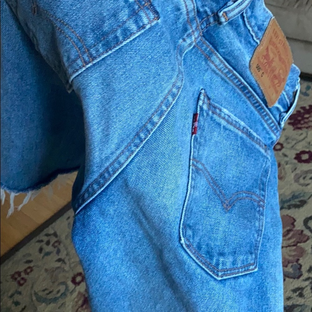 Levi’s cutoff shorts